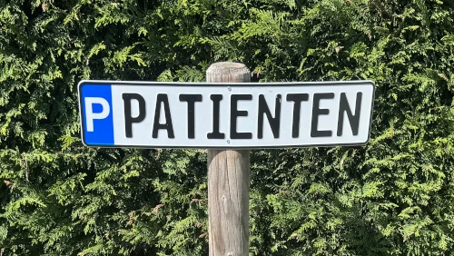 Parkplatzschild